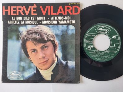 Hervé Vilard - Le Bon Dieu Est Mort 7'' Vinyl France