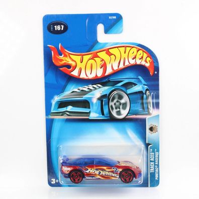 Hot Wheels 2004 - BLUE CARD Collector - Pontiac Rageous - Track Aces