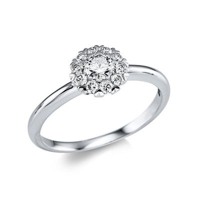 Luna Creation - 1W116W854-1 - Ring - Damen - Weißgold 18K - Diamant - 0.43 ct