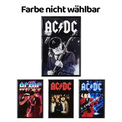 Champ AC/DC Sprungdeckel Zigarettenbox, Design nicht wählbar