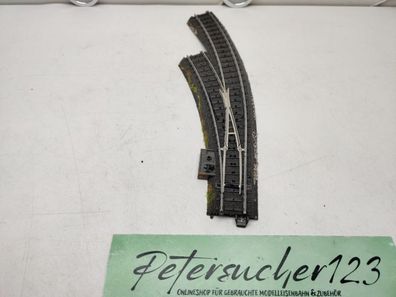 Märklin H0 1 x Bogenweiche links C-Gleis 24671 R1 Anlagenrückbau