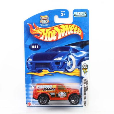 Hot Wheels 2003 - BLUE CARD Collector - POWER PANEL - First Editions