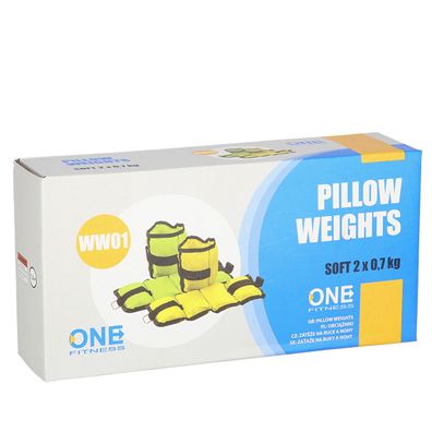 ONE Fitness WW01 Gewichtsmanschetten 2 × 700 g Grün
