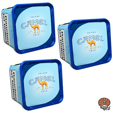 Camel Blue / Blau Volumentabak / Zigarettentabak Eimer 3x 285g