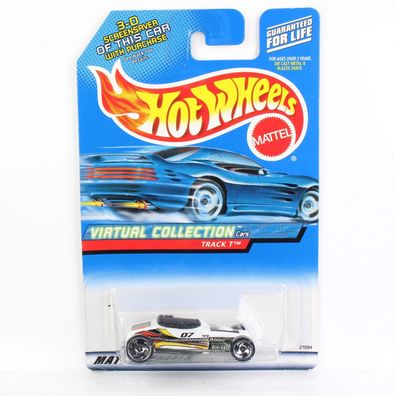 Hot Wheels 2000 - Collector BLUE CARD - TRACK T- Virtual Collection