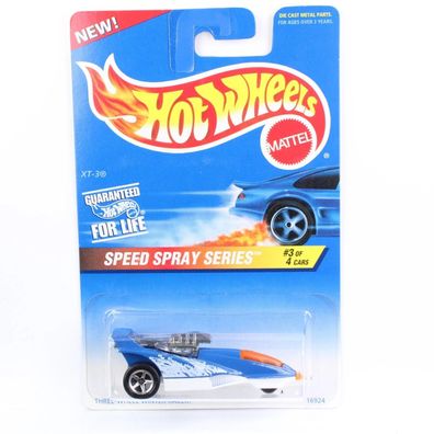 Hot Wheels 1997 - BLUE CARD Collector - XT-3 - Speed Spray Serie