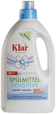 3x Klar Spülmittel Sensitive 1,5l