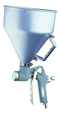 Gipsspritzpistole mit 4,5 l Becher 4 6 8 mm Désen max. 8 bar
