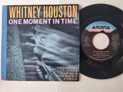 Whitney Houston - One Moment In Time/ Love Is a Contact Sport 7'' Vinyl US
