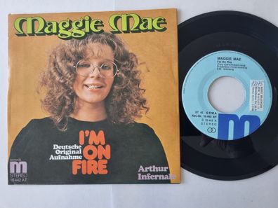 Maggie Mae - I'm On Fire 7'' Vinyl Germany/ CV 5000 Volts