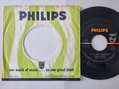 Jimmy Velvet - It's Almost Tomorrow 7'' Vinyl US