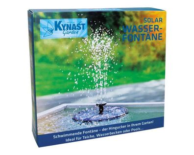 Solar Wasserfontäne Springbrunnen Teichpumpe mit 3 Effekte