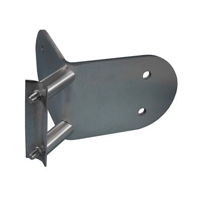 TIBU Wandanker Außenecke für Geländerpfosten Edelstahl Rundrohr 42,4 x 2 mm Geländer