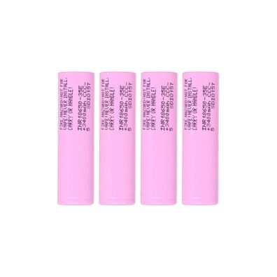 4x Samsung INR18650-35E 3500mAh 3,7V - 18650 Akku
