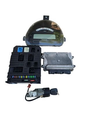 Motorsteuergerät Set Citroen C2 C3 1,4l 54KW SW9660374680