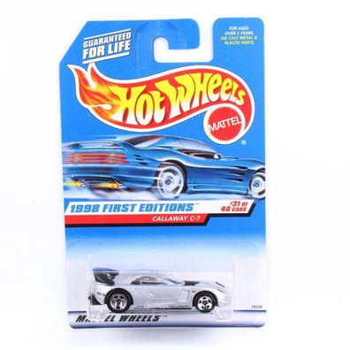 Hot Wheels 1998 - BLUE CARD Collector - Callaway 2 - First Editions