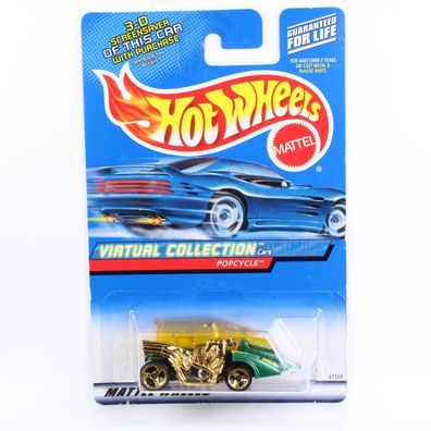 Hot Wheels 2000 - BLUE CARD Collector - Popcycle - Virtual Collection