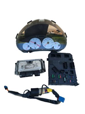 Peugeot 206 Motorsteuergerät Set 9648482980 80kW
