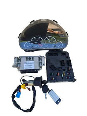 Peugeot 206 Motorsteuergerät Set 9652543780 100kW