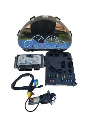 Peugeot 206 Motorsteuergerät Set 9650347980 80kW