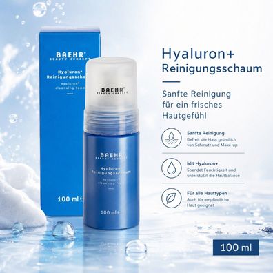 BAEHR Beauty Concept Hyaluron+ Reinigungsschaum 100 ml vegan