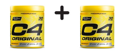 2 x Cellucor C4 Original (30 serv) Pineapple Head