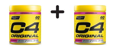 2 x Cellucor C4 Original (60 serv) Watermelon