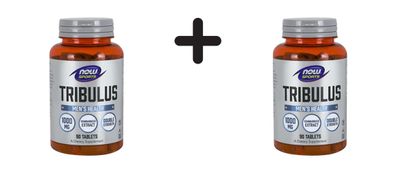 2 x Now Foods Tribulus 1000mg (90)