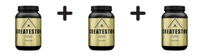 3 x Peak Createston Zero (1560g) Fresh Orange