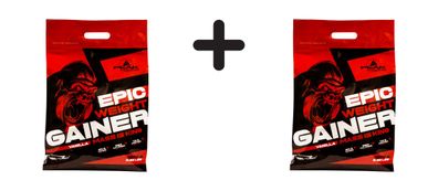 2 x Peak Epic Weight Gainer (4500g) Vanilla