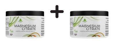 2 x Peak Magnesium Citrate (240g) Lemon
