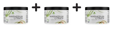 3 x Peak Magnesium Citrate (240g) Lemon