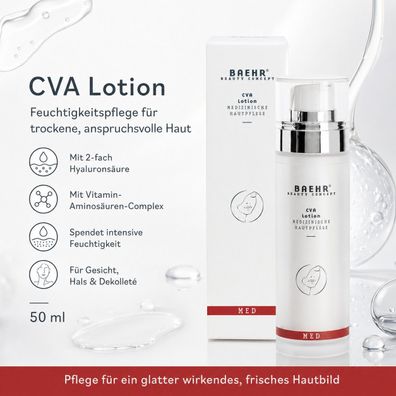 BAEHR Beauty Concept MED CVA Lotion Hyaluron Gesichtspflege 50 ml