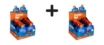 2 x Weider Victory Endurance Energy Up Gel (24x40g) Orange