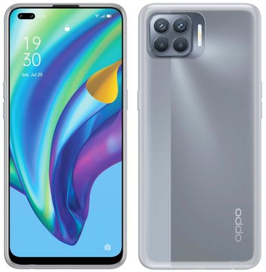 cofi1453® Silikon Hülle Basic kompatibel mit Oppo Reno 4 Lite Case TPU Soft Handy