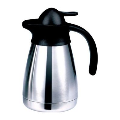 Thermokanne aus Edelstahl, doppelwandig - Isolierkanne 500 ml