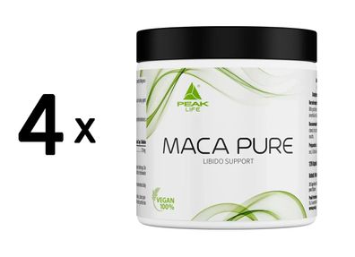 4 x Peak Maca Pure (120 Caps)