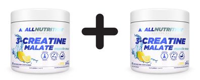 2 x Allnutrition 3-Creatine Malate, Lemon - 250g