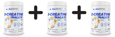 3 x Allnutrition 3-Creatine Malate, Orange - 500g