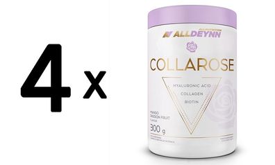 4 x Allnutrition AllDeynn Collarose, Mango Passion Fruit - 300g