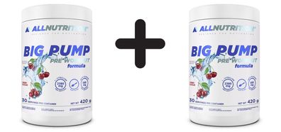 2 x Allnutrition Big Pump, Cherry - 420g