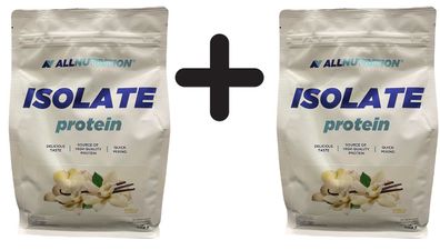 2 x Allnutrition Isolate Protein, Vanilla - 908g