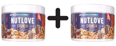 2 x Allnutrition Nutlove, Crunch - 500g