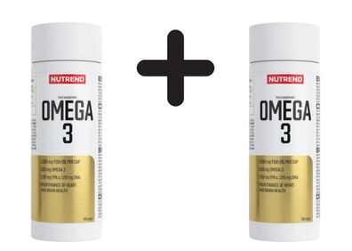 2 x Nutrend Omega 3 - 60 caps