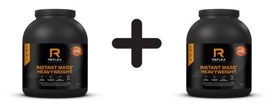 2 x Reflex Nutrition Instant Mass Heavyweight, Salted Caramel - 2000g