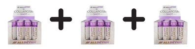 3 x Allnutrition AllDeynn Collarose Shot, Raspberry Wild Strawberry - 12 x 80 ml