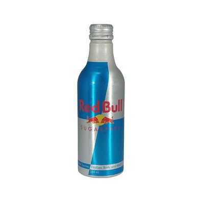 Red Bull Sugarfree Aluminium Bottle - Import 330 ml
