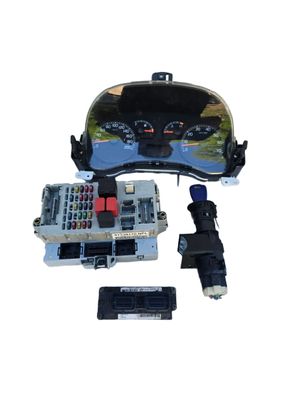 Motorsteuergerät Set Fiat 188 Punto 1.2 8V 55187378