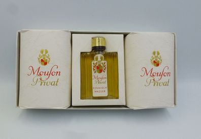 Mouson Privat Kölnisch Wasser Set - Eau de Cologne + 2 x Seife (Vintage)