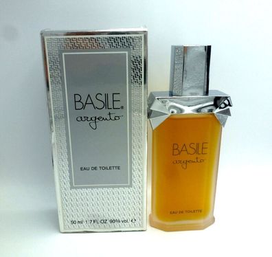 BASILE argento - Eau de Toilette Splash 50 ml (Vintage)